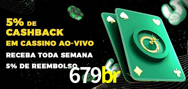 Promoções do cassino ao Vivo 679br